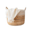 Rattan clothes basket